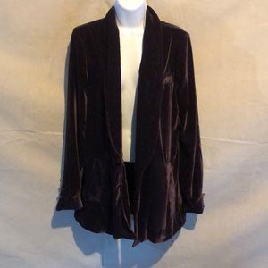 Free People Velvet Jacket